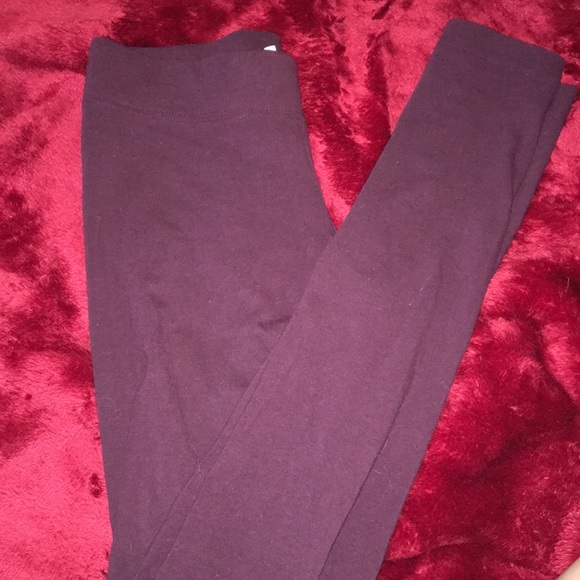 Aeropostale Pants - Aeropostale Maroon Leggings size small